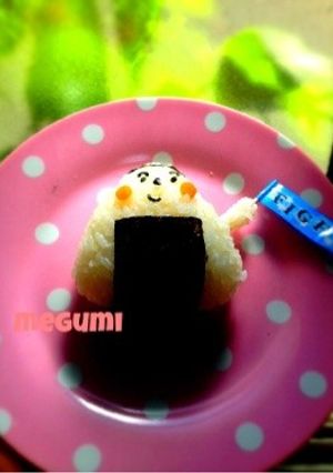 ＊運動会ファイトおにぎり＊（キャラ弁）-レシピのメイン写真