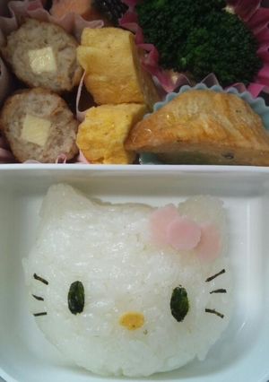 キャラ弁キティちゃん♪-レシピのメイン写真