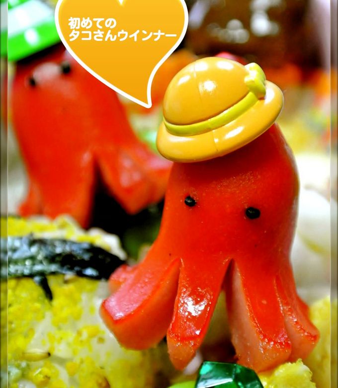 お弁当に♡初めてのたこさんウインナー-レシピのメイン写真