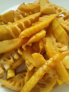 竹の子のバター醤油炒め-レシピのメイン写真