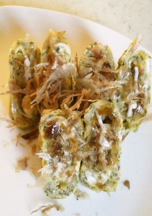 お弁当用たまご焼き～お好み焼き風？～-レシピのメイン写真