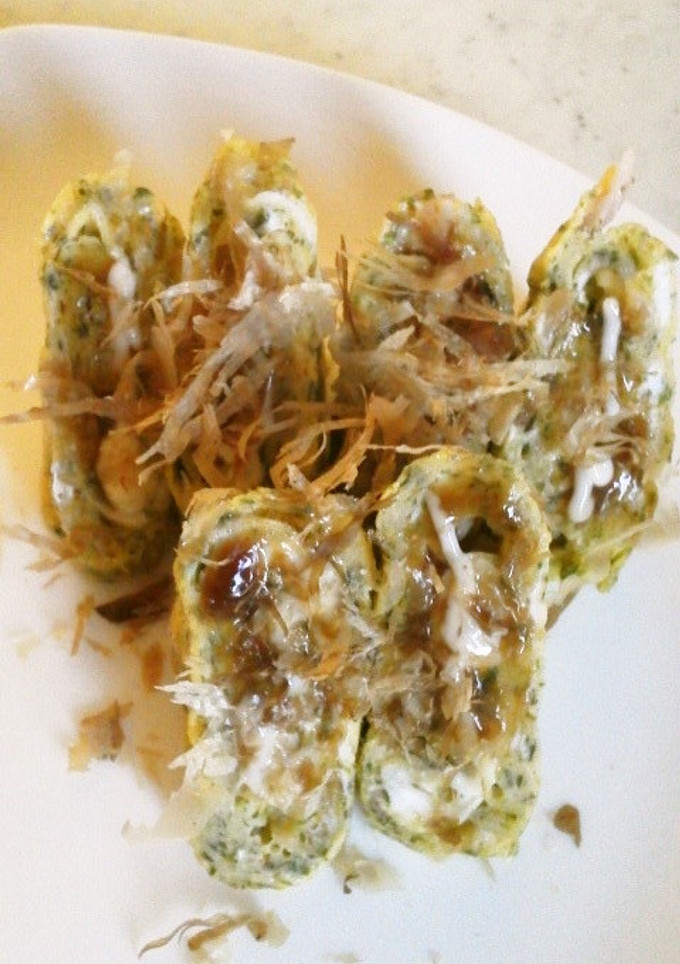 お弁当用たまご焼き～お好み焼き風？～-レシピのメイン写真