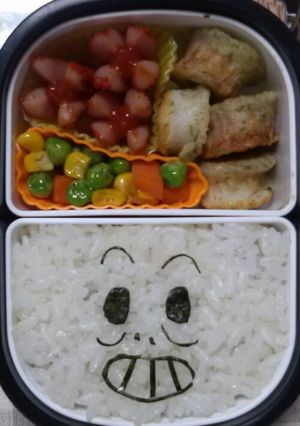 キャラ弁■詰めるだけのホラーマン-レシピのメイン写真