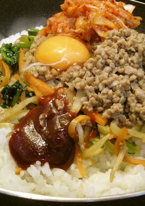 簡単おいしい!!石焼き風ビビンバ-レシピのメイン写真