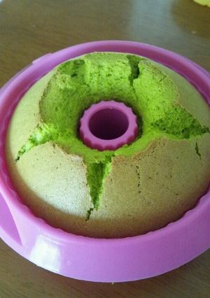 簡単♪ほうれんそうのシフォンケーキ-レシピのメイン写真