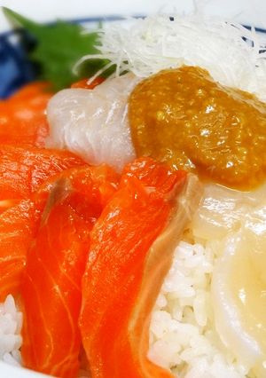 ☆かき醤油麹の海鮮丼☆-レシピのメイン写真