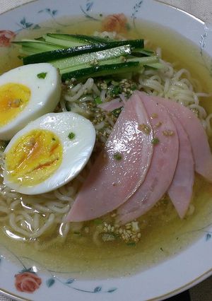 サッポロ一番塩冷やし中華-レシピのメイン写真