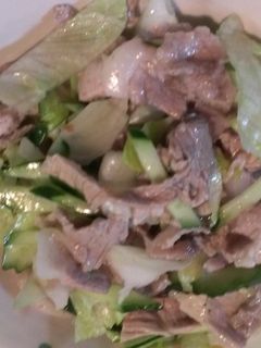 さわやき梅味冷しゃぶ-レシピのメイン写真