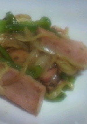 スパム入り野菜炒め-レシピのメイン写真