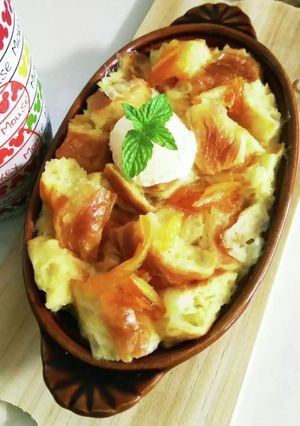 レンジで時短♪プルふわ！パンプディング-レシピのメイン写真
