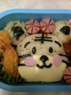 トラさん♥簡単キャラ弁-レシピのメイン写真