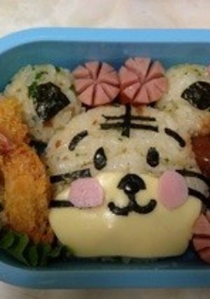 トラさん♥簡単キャラ弁-レシピのメイン写真