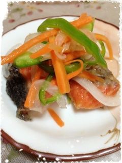 夏にさっぱり!鮭の南蛮漬け-レシピのメイン写真