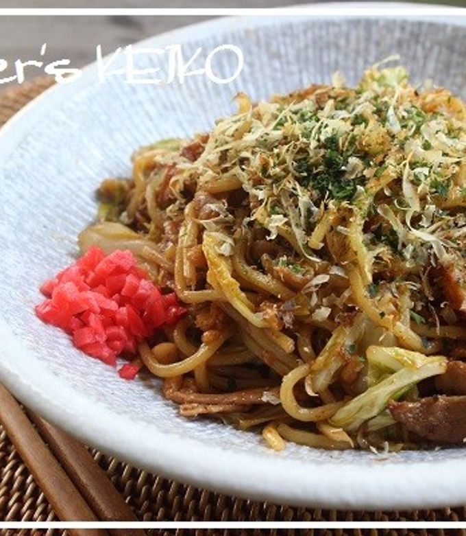 農家のレシピ】ソースやきそば by FarmersK 【クックパッド】 簡単