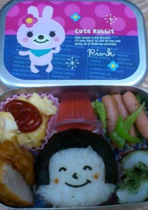 かわいい♡むすめちゃん♬キャラ弁-レシピのメイン写真