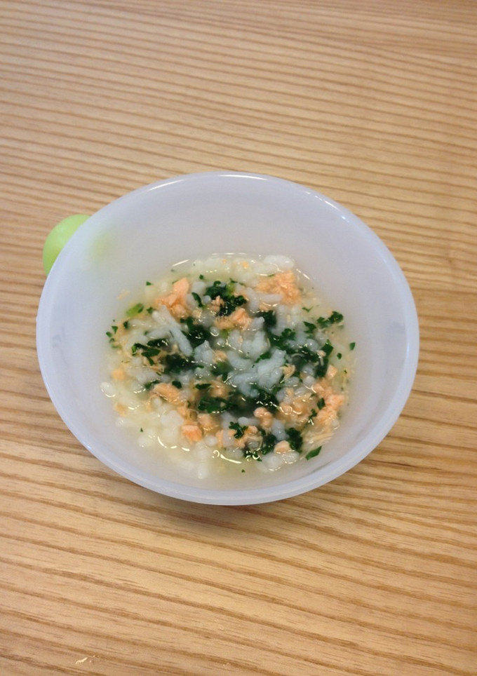 【離】鮭と青菜のお粥【後】-レシピのメイン写真
