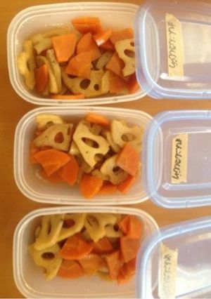 レンジで蓮根きんぴら-レシピのメイン写真