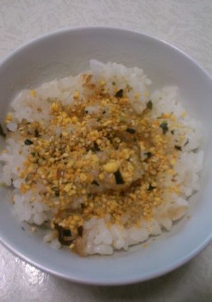ふりかけご飯-レシピのメイン写真
