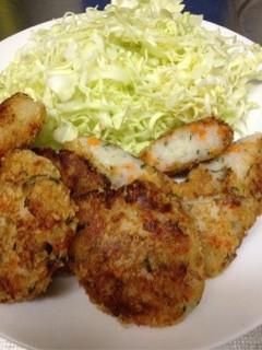 大葉入りはんぺん揚げ(小麦粉 卵なし)-レシピのメイン写真