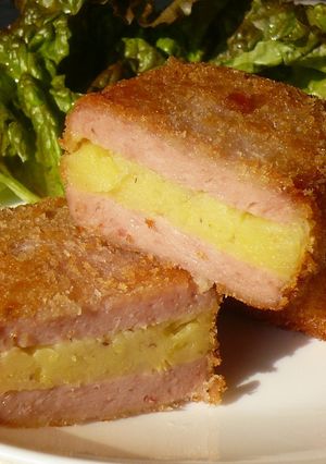SPAMカツコロッケ！-レシピのメイン写真