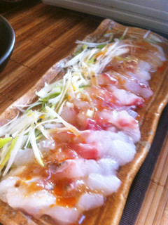 鯛のお刺身 中華風カルパッチョ-レシピのメイン写真