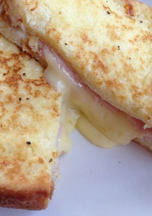 ～クロックムッシュ～ハムチーズフレンチ-レシピのメイン写真