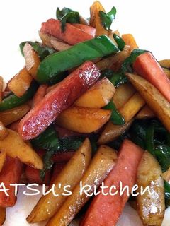 中華風スパムの野菜炒め-レシピのメイン写真