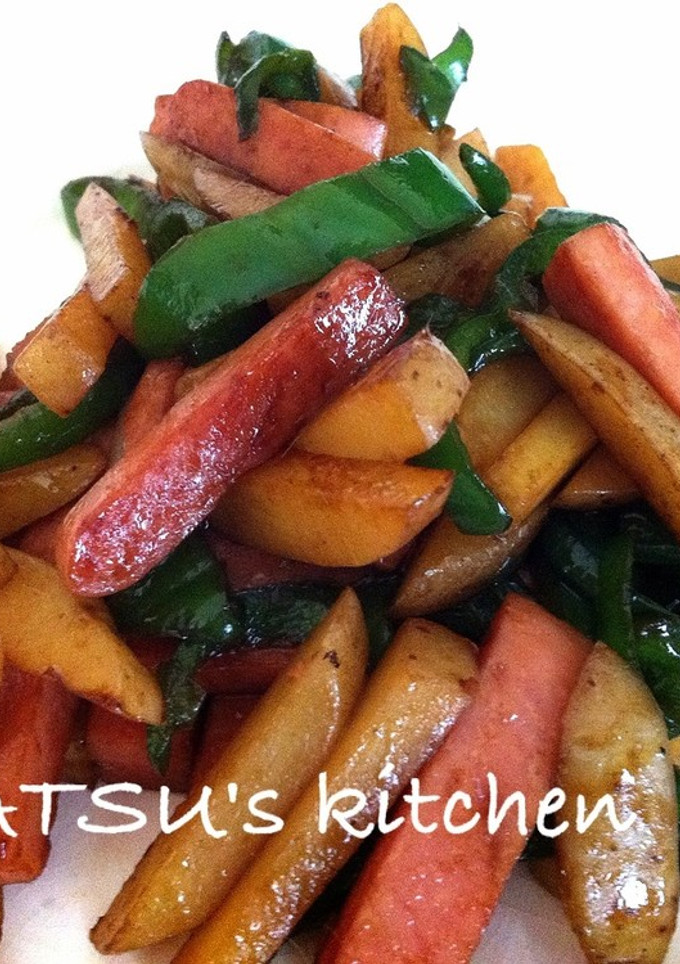 中華風スパムの野菜炒め-レシピのメイン写真