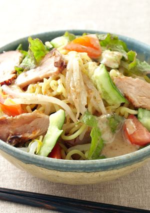 ごまだれ風味のラーメンサラダ-レシピのメイン写真