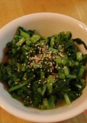 炒めるだけで旨味たっぷり！かき菜の油いため-レシピのメイン写真