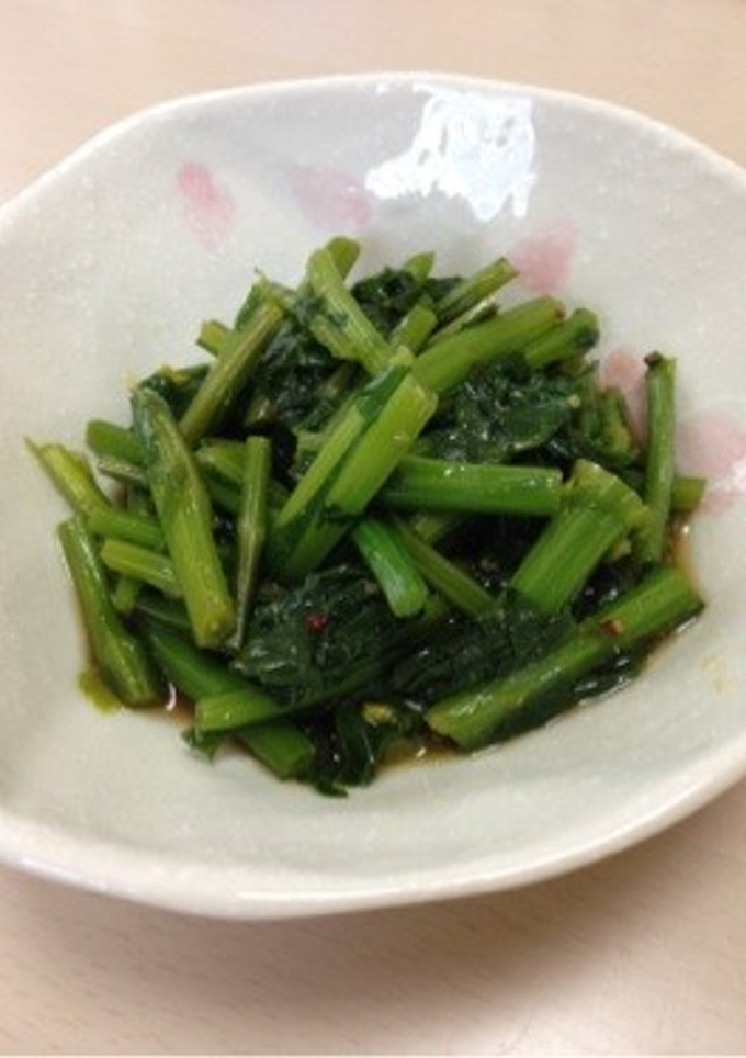 のらぼう菜の和え物-レシピのメイン写真