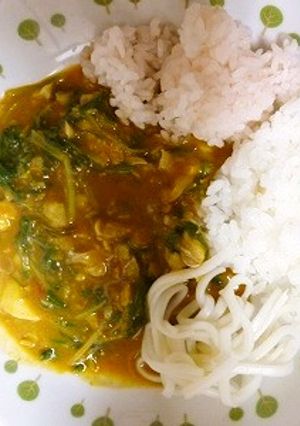 生タラと水菜のシーフードカリー-レシピのメイン写真