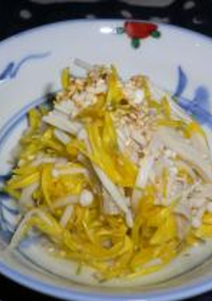 菊とえのきの和え物-レシピのメイン写真