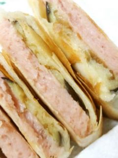 スパムで揚げない3色春巻き-レシピのメイン写真