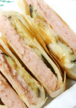 スパムで揚げない3色春巻き-レシピのメイン写真