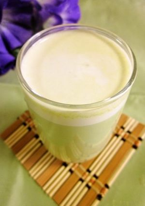 グリーンティー＆酒かすdeドリンク-レシピのメイン写真