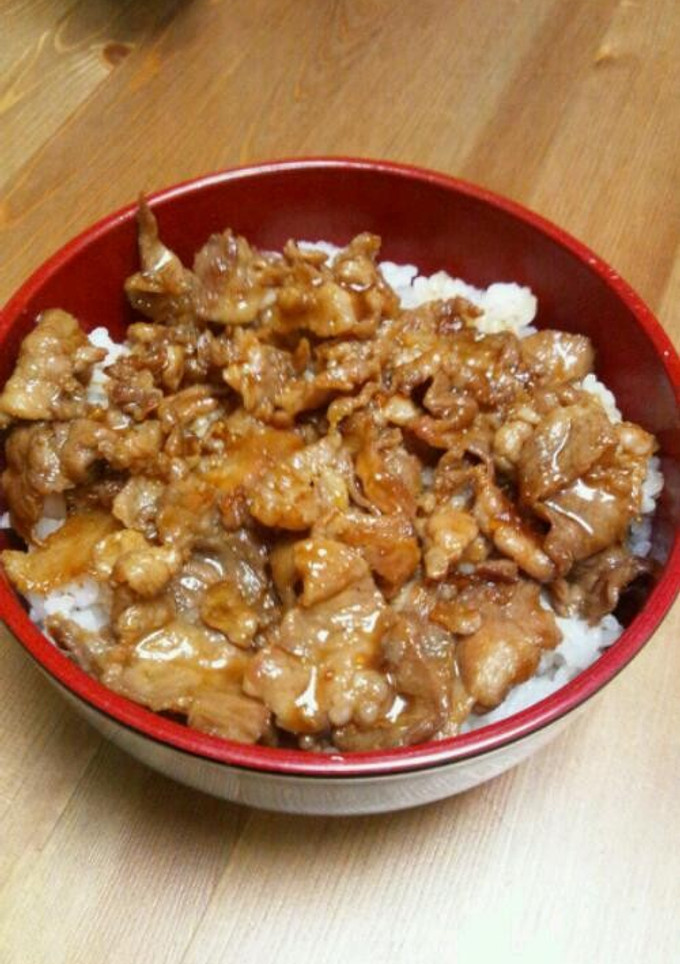 豚丼☆生姜焼風-レシピのメイン写真