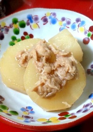 おば様直伝！ツナと大根の煮物-レシピのメイン写真