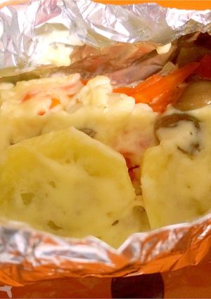 魚嫌いサンもOK⁈鮭ホイルマヨチーズ焼き-レシピのメイン写真