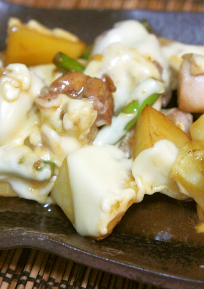 鶏肉とポテトの和風チーズ焼き-レシピのメイン写真