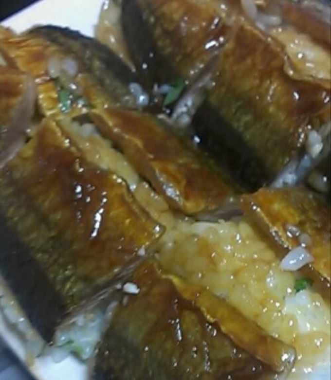 ☆さんまの蒲焼棒寿司☆-レシピのメイン写真