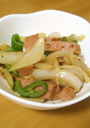 スパムで簡単♫子供も大好き野菜炒め-レシピのメイン写真