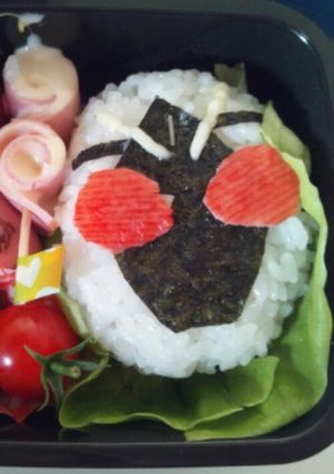 キャラ弁★仮面ライダーフォーゼ-レシピのメイン写真