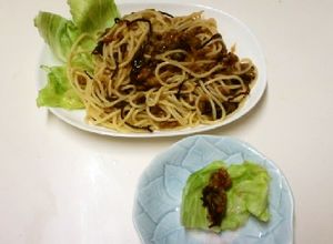 ふじっ子昆布の納豆おろしスパゲッティ-レシピのメイン写真