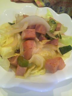 ☆スパムを使って野菜いため~☆-レシピのメイン写真