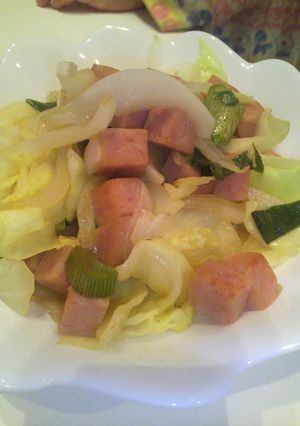 ☆スパムを使って野菜いため~☆-レシピのメイン写真