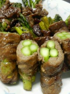 ☆肉巻きアスパラ甘辛炒め☆-レシピのメイン写真
