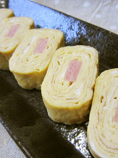 スパムinふっくら卵焼き❤-レシピのメイン写真