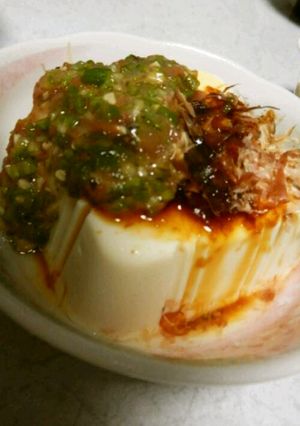 オクラ梅肉和え♪冷奴-レシピのメイン写真