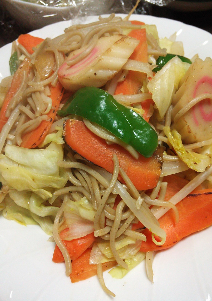 軟骨塩焼き蕎麦-レシピのメイン写真